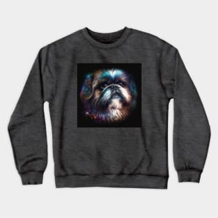 Cosmic Shih Tzu Crewneck Sweatshirt